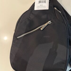 Roots Classic Black Backpack for Men